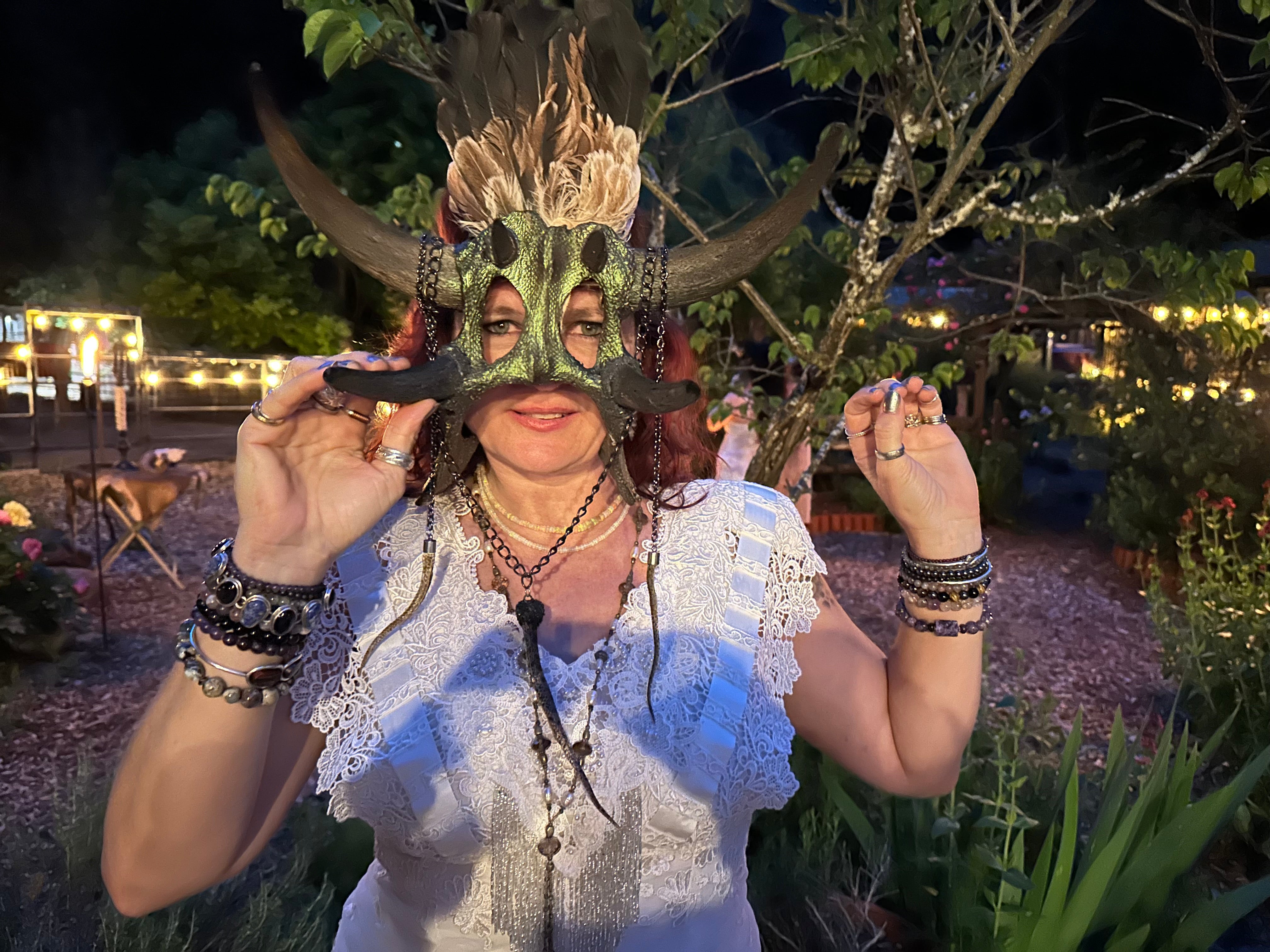 Deer Pelvis Mask (Snake)